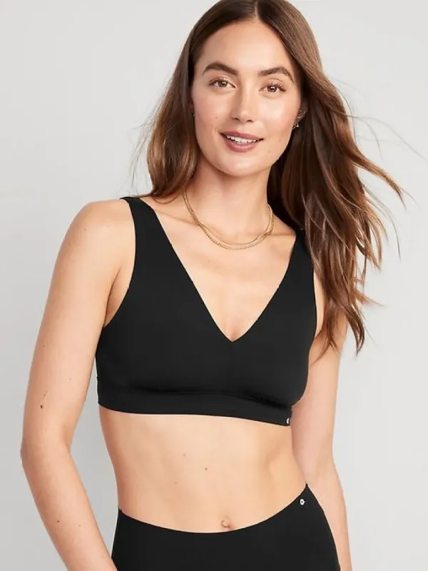V-Neck No-Show Bralette Top for Women sold by GAP