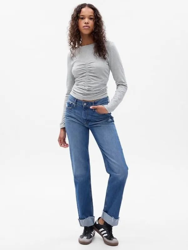 Ruched T-Shirt sold by GAP