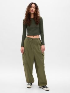 Cropped Rib T-Shirt sold by GAP