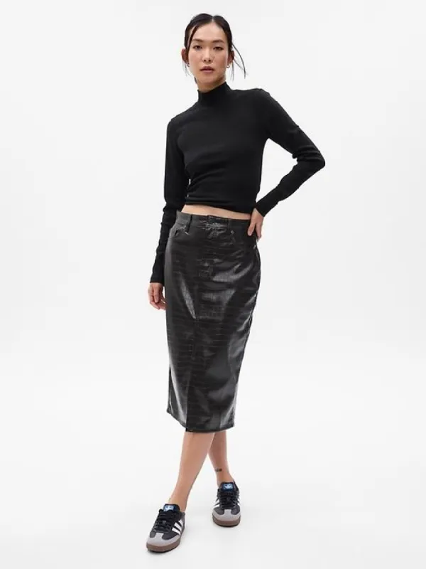 Modern Mockneck T-Shirt sold by GAP