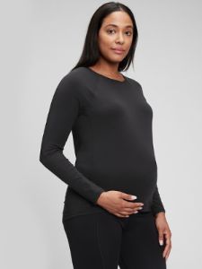 Maternity Breathe Long Sleeve T-Shirt sold by GAP