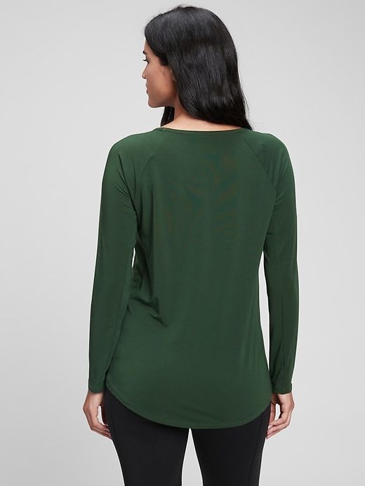 Maternity Breathe Long Sleeve T-Shirt sold by GAP product image thumbnail 2