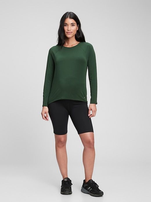 Maternity Breathe Long Sleeve T-Shirt sold by GAP product image thumbnail 3