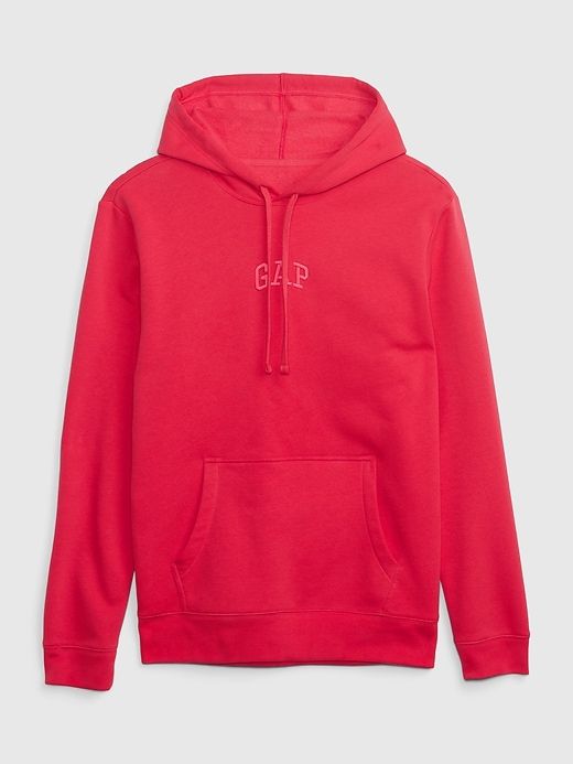 Viva Magenta Mini Gap Arch Logo Hoodie sold by GAP product image thumbnail 4