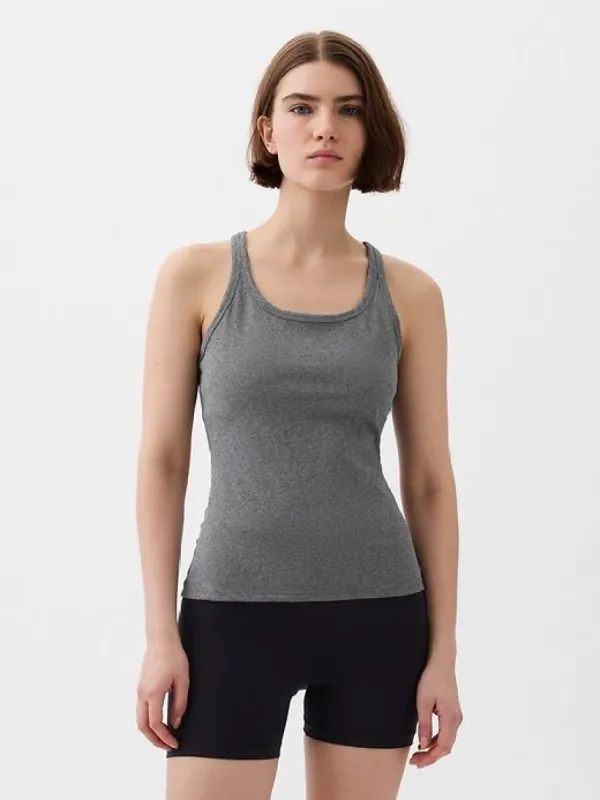 GapFit Studio Rib Tank Top sold by GAP