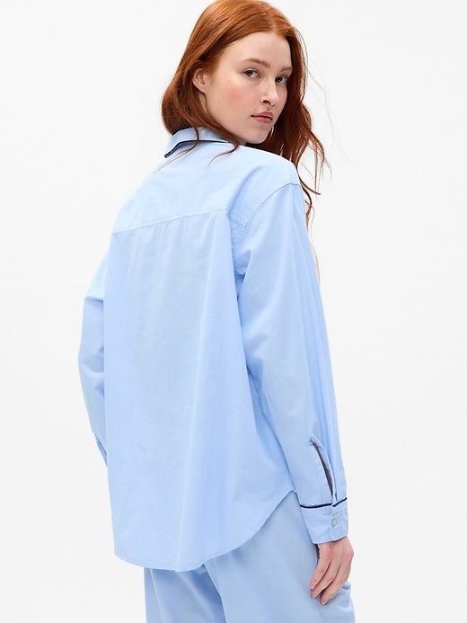 Poplin PJ Shirt sold by GAP product image thumbnail 2
