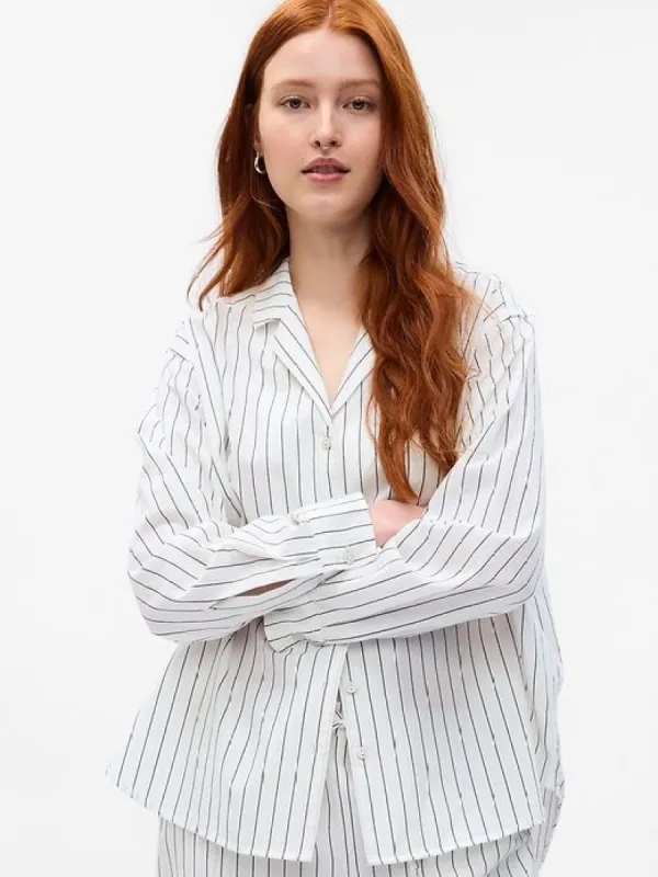 Poplin PJ Shirt sold by GAP