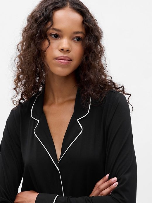 Modal PJ Shirtdress sold by GAP product image thumbnail 3