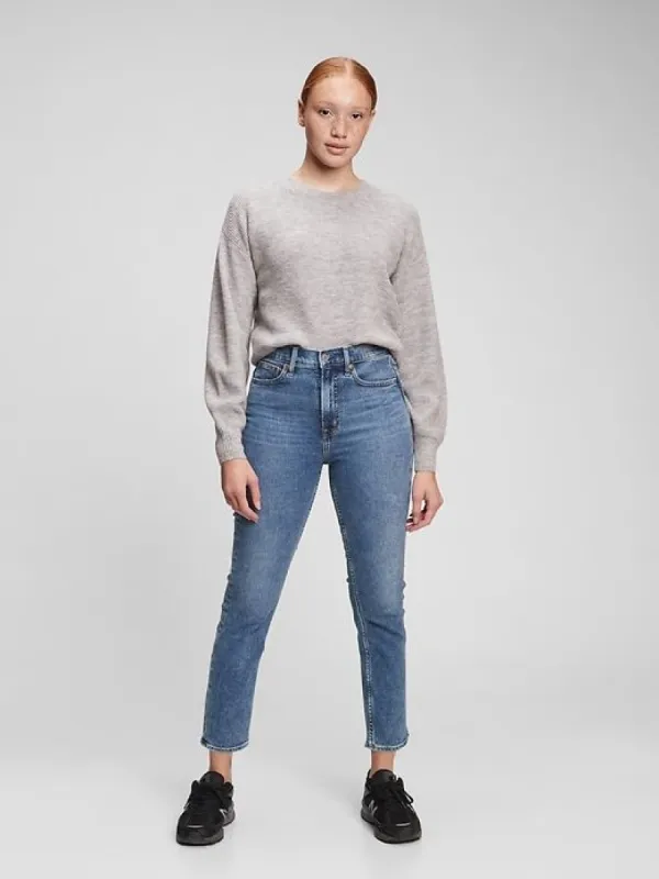 Waffle Crewneck Sweater sold by GAP