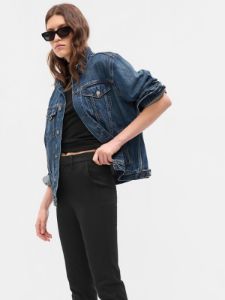 Mid Rise BiStretch Ankle-Zip Slim Pants sold by GAP