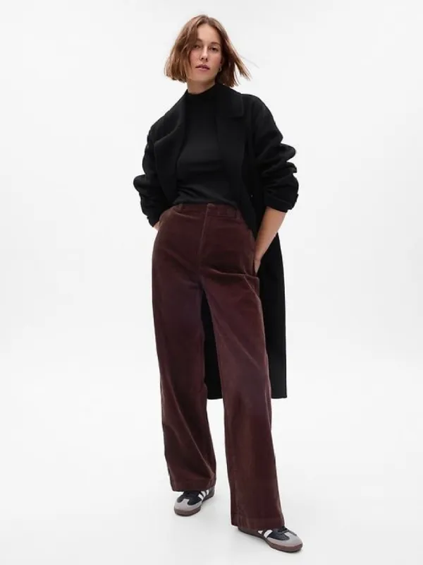 Mid Rise Loose Corduroy Pants sold by GAP