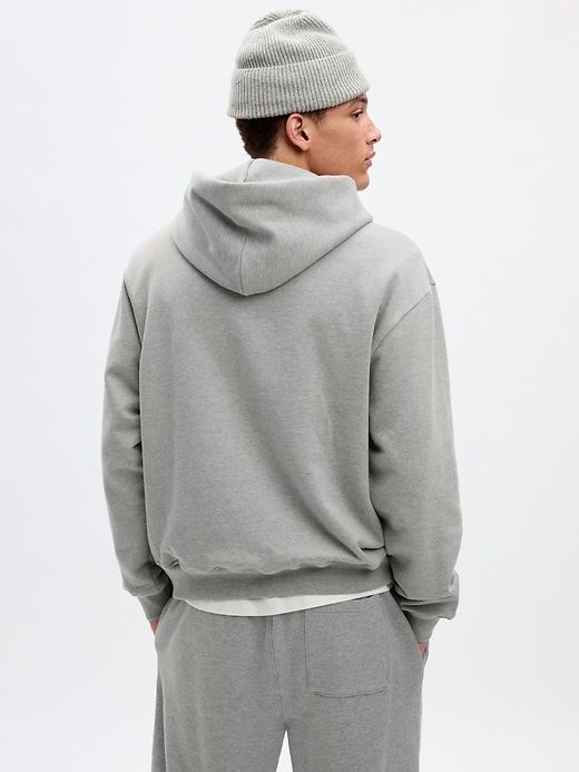 Snap-Button Heavyweight Hoodie sold by GAP product image thumbnail 2