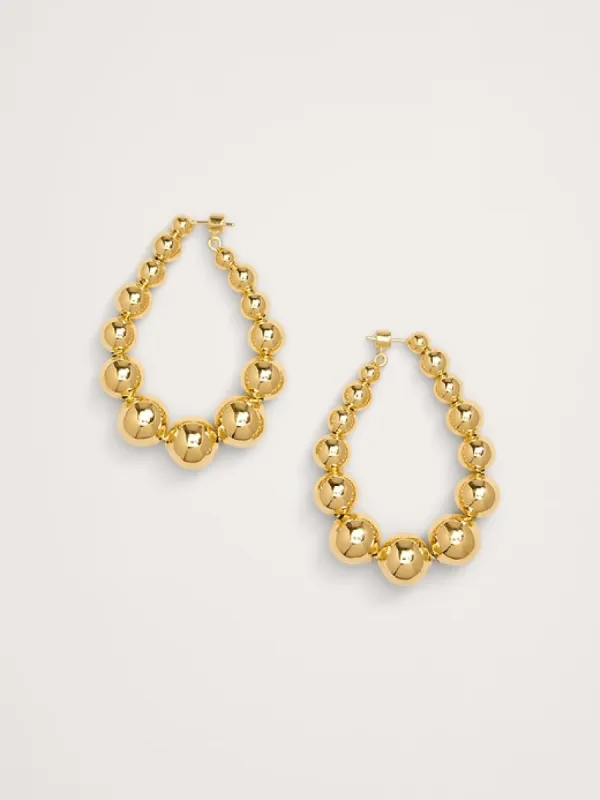 Ball Teardrop Hoop Earrings sold by Banana Republic