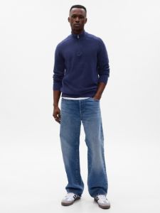 CashSoft Half-Zip Pullover sold by GAP