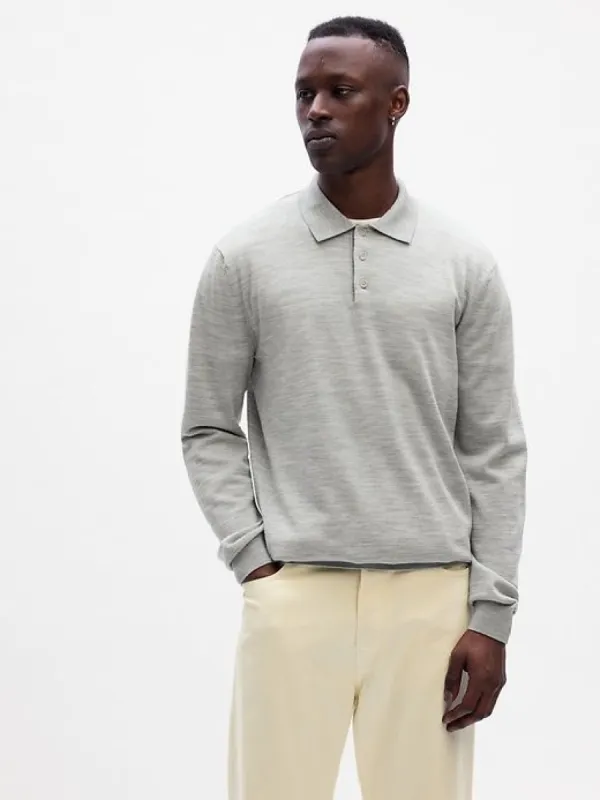 Merino Wool Polo Shirt sold by GAP