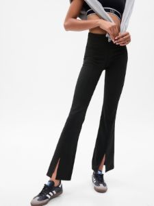 GapFit Sky High Rise Power Split-Hem Leggings sold by GAP