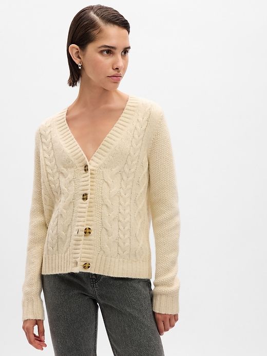 Cable-Knit Cardigan sold by GAP