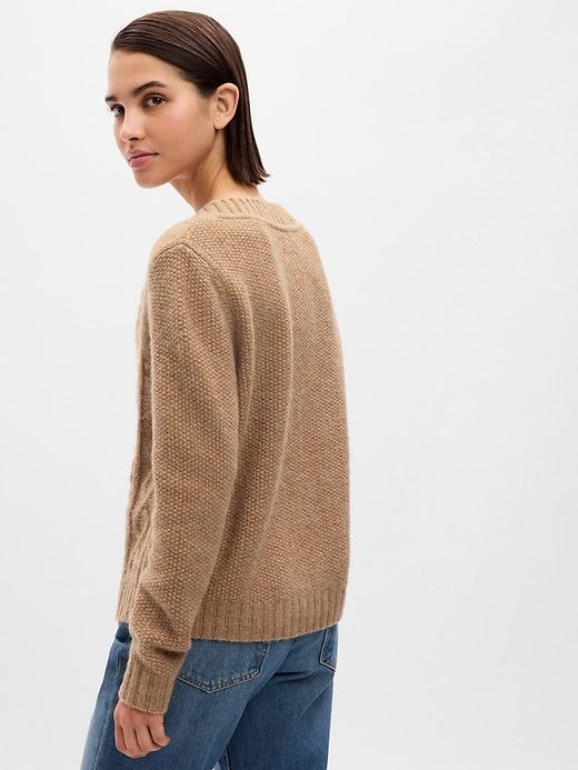 Cable-Knit Cardigan sold by GAP product image thumbnail 3