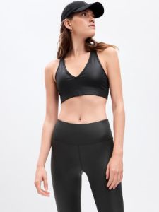 GapFit High Rise Power Lustre Full Length Leggings sold by GAP