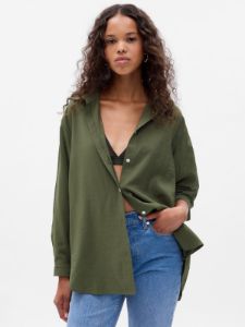 Cinch-Back Big Shirt sold by GAP