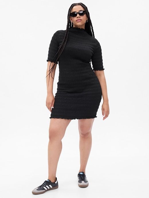 Smocked Mini Dress sold by GAP product image thumbnail 4