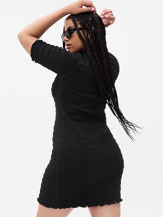 Smocked Mini Dress sold by GAP product image thumbnail 5