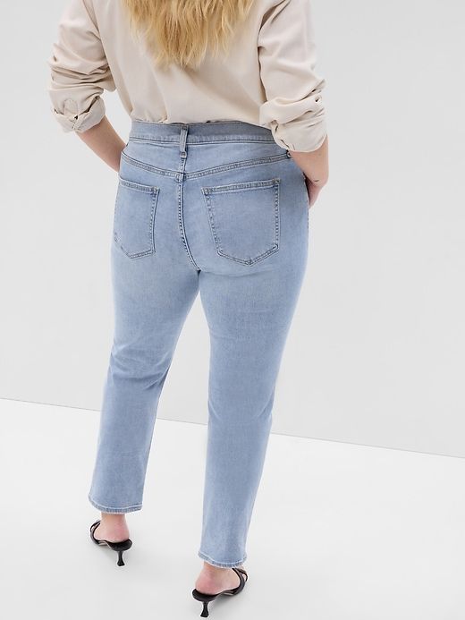 Mid Rise Classic Straight Jeans sold by GAP product image thumbnail 5