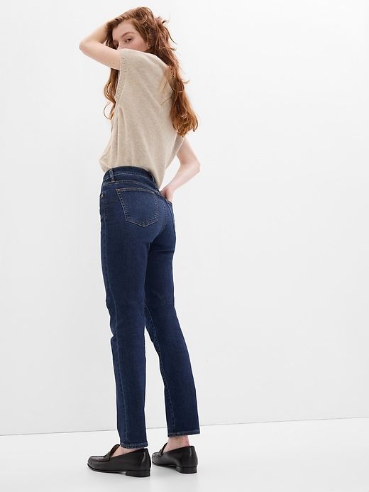 Mid Rise Classic Straight Jeans sold by GAP product image thumbnail 2