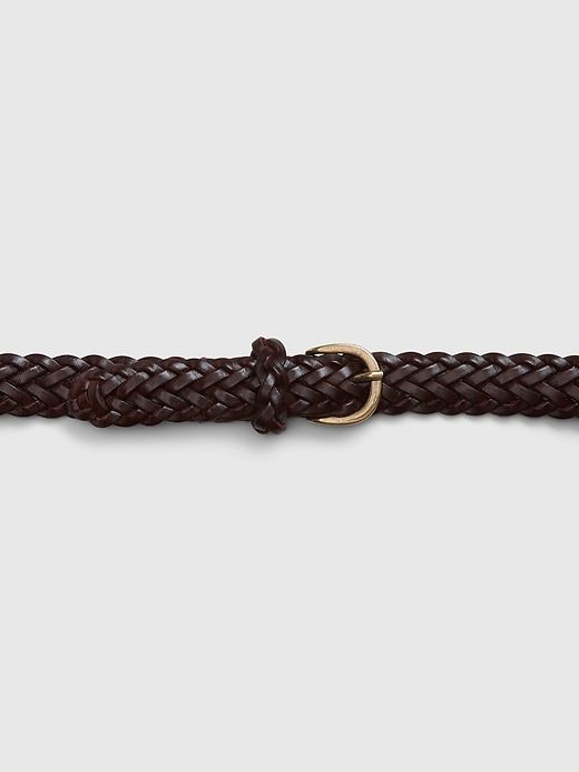 Braided Leather Belt sold by GAP product image thumbnail 2