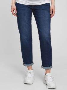 Maternity True Waistband Full Panel Girlfriend Jeans sold by GAP