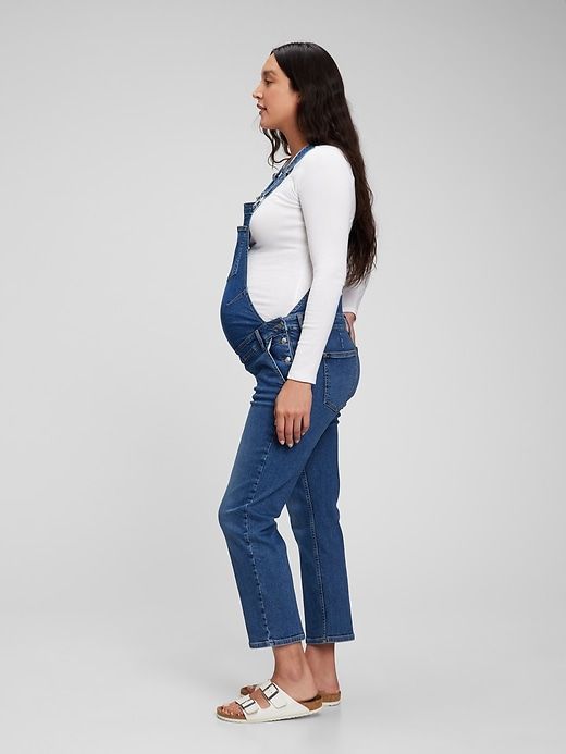 Maternity Denim Overalls sold by GAP product image thumbnail 4