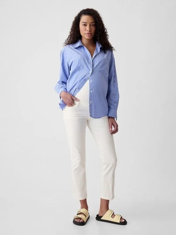Maternity True Waistband Full Panel Vintage Slim Jeans sold by GAP