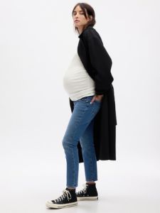 Maternity Inset Panel Vintage Slim Jeans sold by GAP