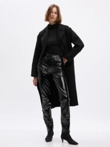 High Rise Vegan Patent Leather Vintage Slim Pants sold by GAP