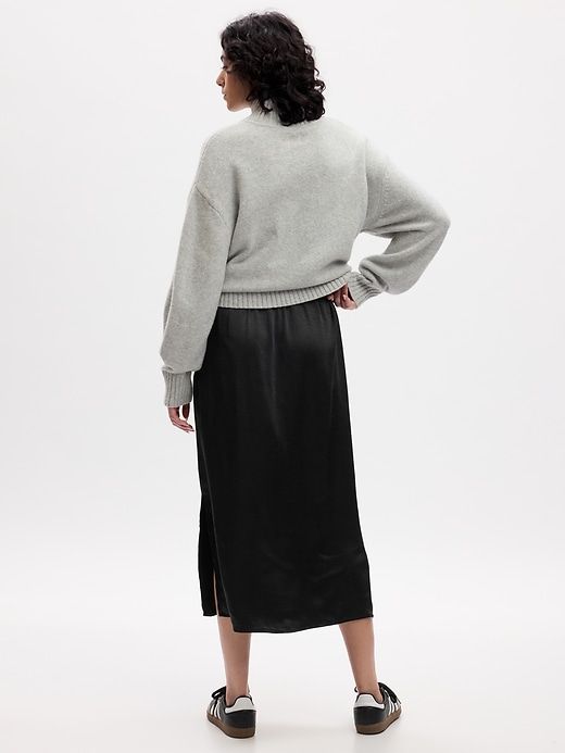 Satin Midi Skirt sold by GAP product image thumbnail 3
