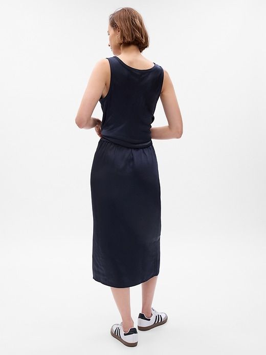 Satin Midi Skirt sold by GAP product image thumbnail 3