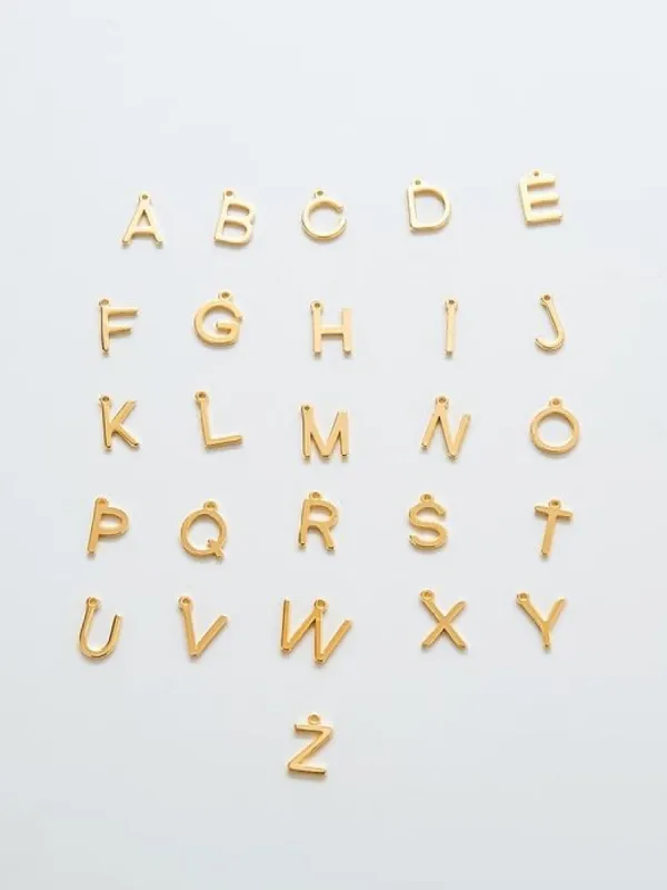 Gold Dainty Initial Necklace sold by GAP