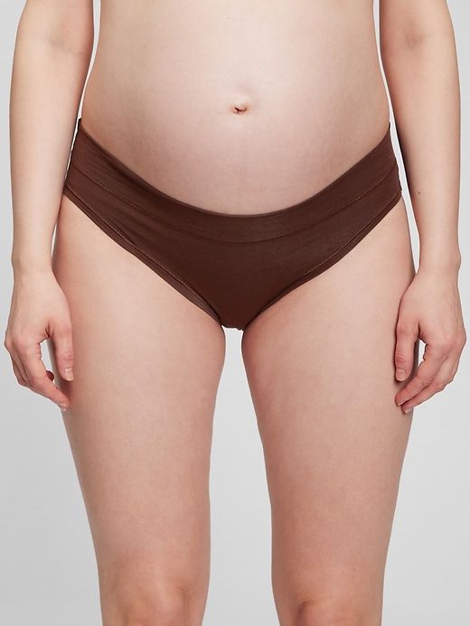 Maternity Cotton Stretch Bikini sold by GAP