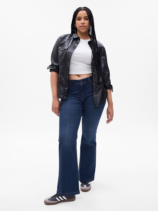 Low Rise '70s Flare Jeans sold by GAP product image thumbnail 4