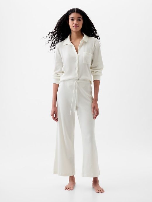 Waffle Cropped PJ Pants sold by GAP