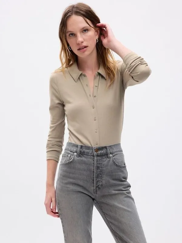Modern Button Bodysuit sold by GAP