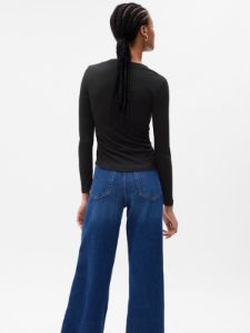 Mini Rib Ruched T-Shirt sold by GAP