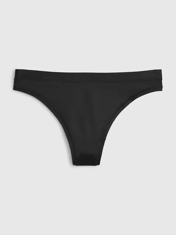 High Rise Satin Thong sold by GAP