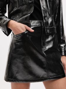 Vegan Patent Leather Mini Skirt sold by GAP