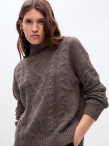 Cable-Knit Turtleneck Sweater sold by GAP