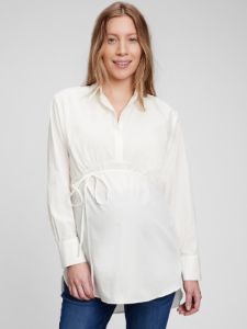 Maternity Popover Shirt sold by GAP