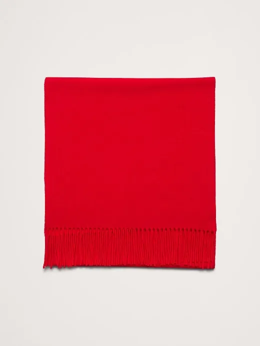 Italian Wool-Cashmere Scarf sold by Banana Republic
