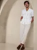 Botanica Embroidered Linen Resort Shirt sold by Banana Republic