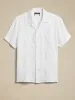 Botanica Embroidered Linen Resort Shirt sold by Banana Republic
