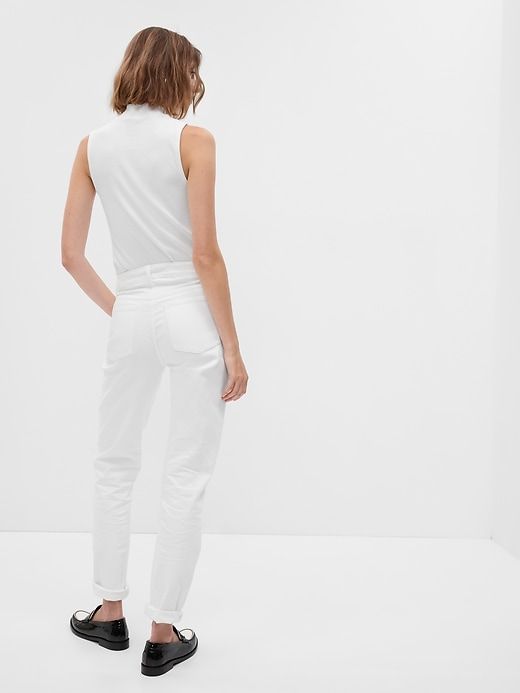 Mid Rise Girlfriend Jeans sold by GAP product image thumbnail 2